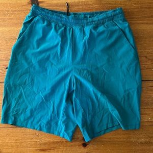 9 inch lined. Lululemon pacebreaker shorts.